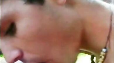 Frocia inculata al parco