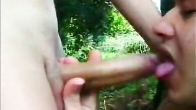 Frocia inculata al parco