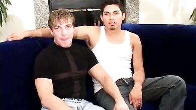 Coppia di fidanzati gay a provino porno