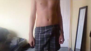 Teen gay esibizionista