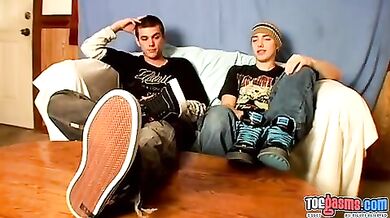 Gay amanti dei piedi