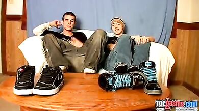 Gay amanti dei piedi