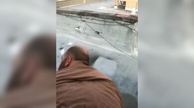 Gay grasso e peloso inculato