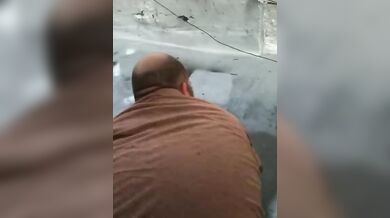 Gay grasso e peloso inculato