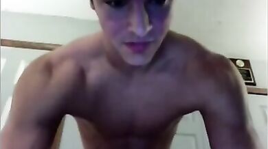 Diciottenne si sega in cam