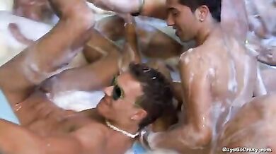Bagno schiuma gay