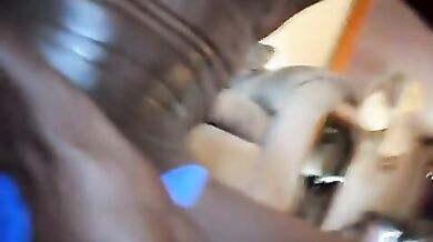 Masturbazione di nero africano