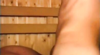 Coppia gay in sauna