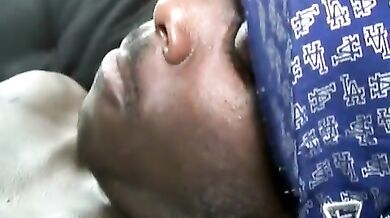 Grosso cazzo gay in culo nero