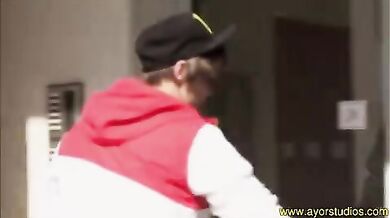 Studenti gay compagni di stanza si fottono