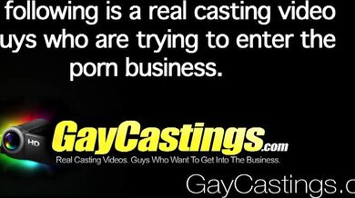 Aspirante pornostar fa provino porno gay