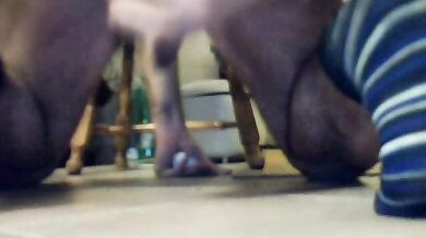 Io con un bel cetriolo