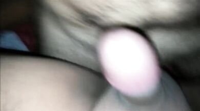 Primo piano di una scopata interrazziale