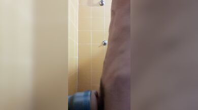 Sborrata nel flashlight