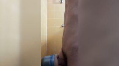 Sborrata nel flashlight