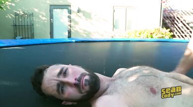 Sesso all'aperto di coppia gay