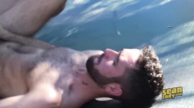 Sesso all'aperto di coppia gay