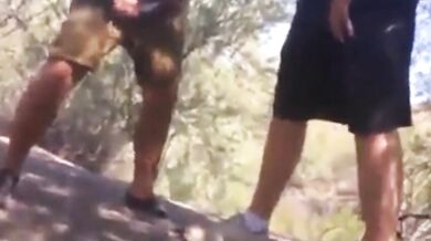 Zona di incontro gay anonima nel parco