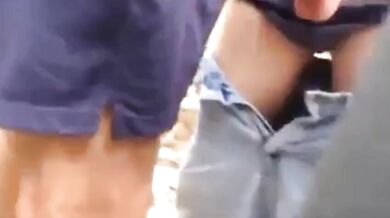 Zona di incontro gay anonima nel parco