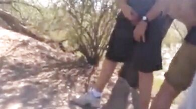 Zona di incontro gay anonima nel parco