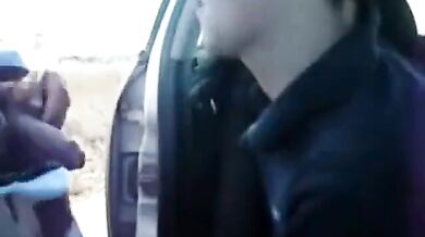 Gran pompino gay all'aperto