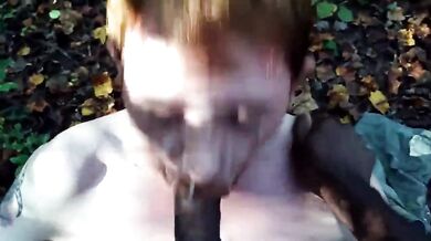 Sega e pompino outdoor di coppia gay interrazziale