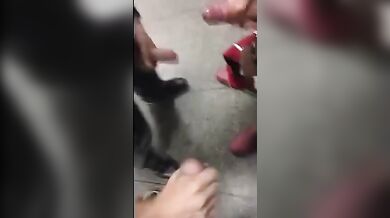 Sesso gay in un bagno pubblico