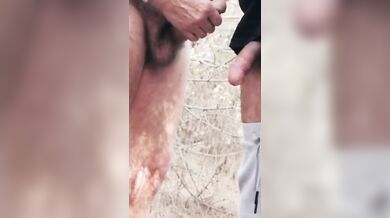 Sesso gay all'aperto