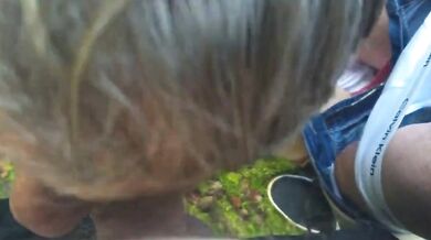 Pompino nel bosco da maturo