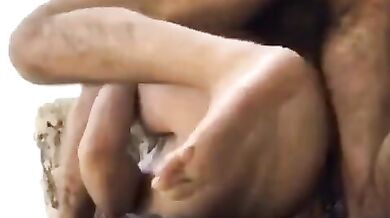 Papà si fottono all'aperto