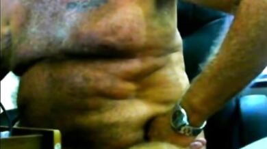 il vecchio si masturba