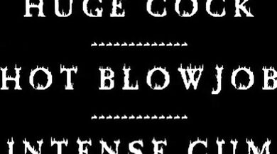 Gran pompino caldo e sborra intensa